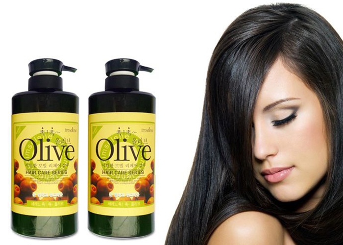 dầu gội olive cho mái tóc mềm mượt 
