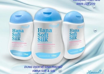  [GÓC REVIEW] Dung dịch vệ sinh Hana Soft & Silk có tốt không? Hana Soft & Silk mua ở đâu?