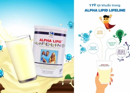  Sữa non Alpha Lipid Lifeline có tốt không? Mua ở đâu?