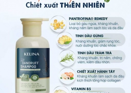  5 ưu điểm khác biệt của dầu gội sạch gàu ngứa Kelina- SỰ THẬT HAY LỪA ĐẢO?